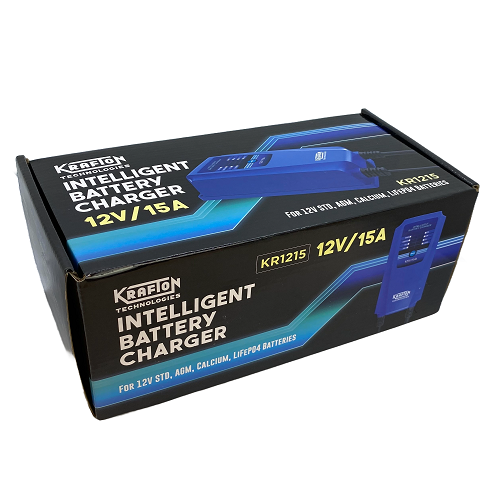 AKKUMULÁTOR TÖLTŐ 12V 15A KRAFTON - Image 3